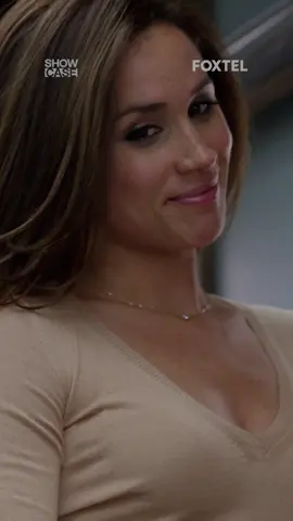 Just wanted to help... somehow ended up making everything 10x more complicated 😅 Back-to-back Suits every weeknight on Showcase. Series link to never miss a case. #Suits #MeghanMarkle #RachelZane #MaxTopplin #HaroldGunderson #Foxtel
