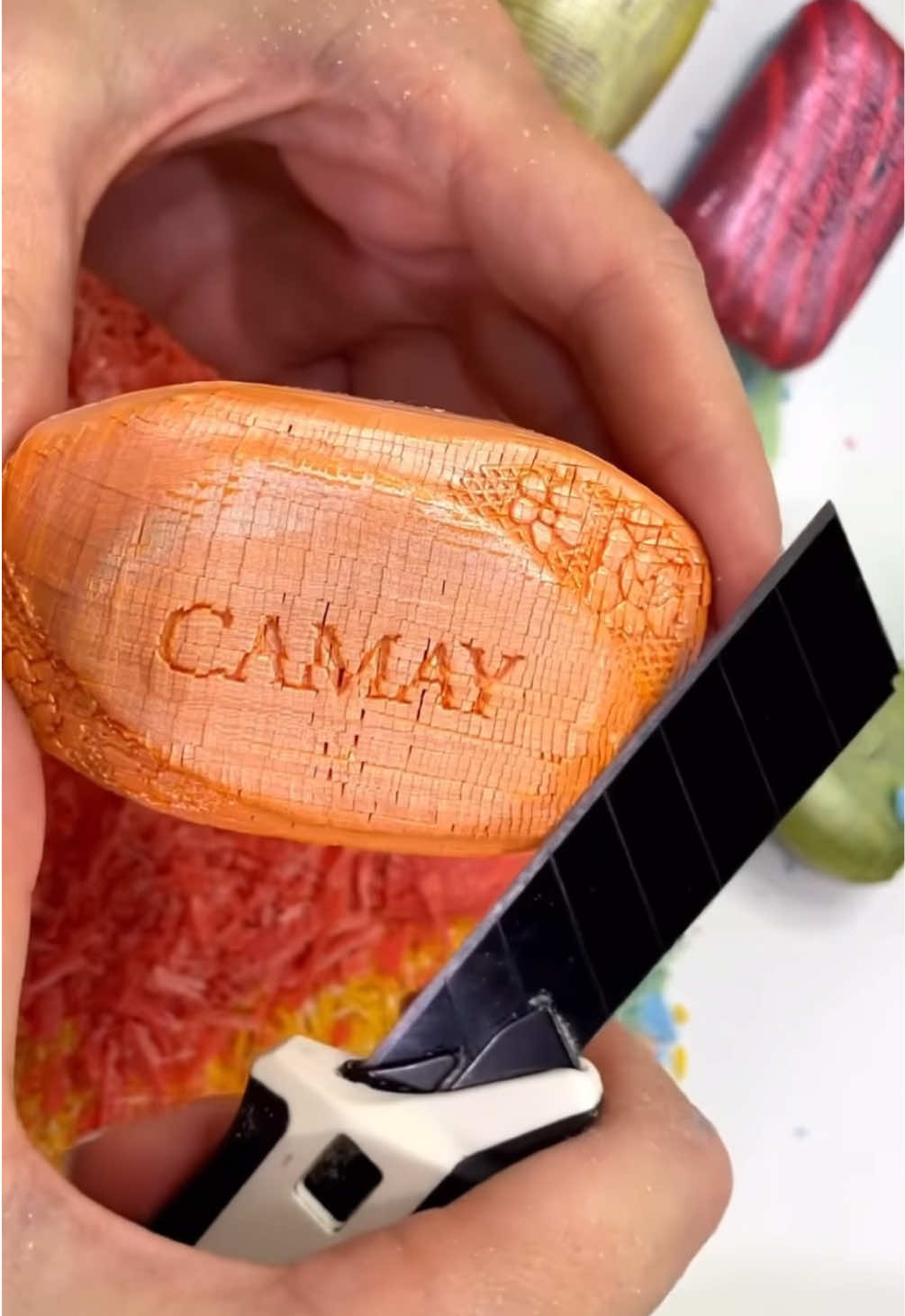 Part 128 | ASMR Soap Cutting #asmrvideo #asmr #asmrtiktoks #satisfying #tingles #satisfyingvideo #asmrsoap #soapcutting #soapasmr #soapcubes #cuttingsoap #asmrsounds #soap #sleep 