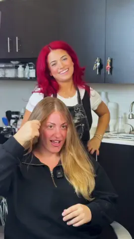 can anyone translate what giulie wants me to do? or should i just do whatever i want 🤔 #hairtransformation #njhairstylist #viral #hairconsultation @Christiana Dimino @Giulianna iodaci 