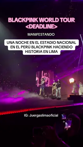 La fiebre por los fans de BLACKPINK en el mundo están ansiosos por saber el tour LATAM.  ¿Te imaginas una fecha en Lima?🤩💗 El Estadio Nacional estaría repleto de BLINKS cantando las canciones🎤 y miles de luces en vivo. Este video es una idea de cómo sería el concierto de BLACKPINK en Perú.😍✨💗 Manifestando 11:11  #Juergaslima #Blackpink #Lima #Blinks #1111 