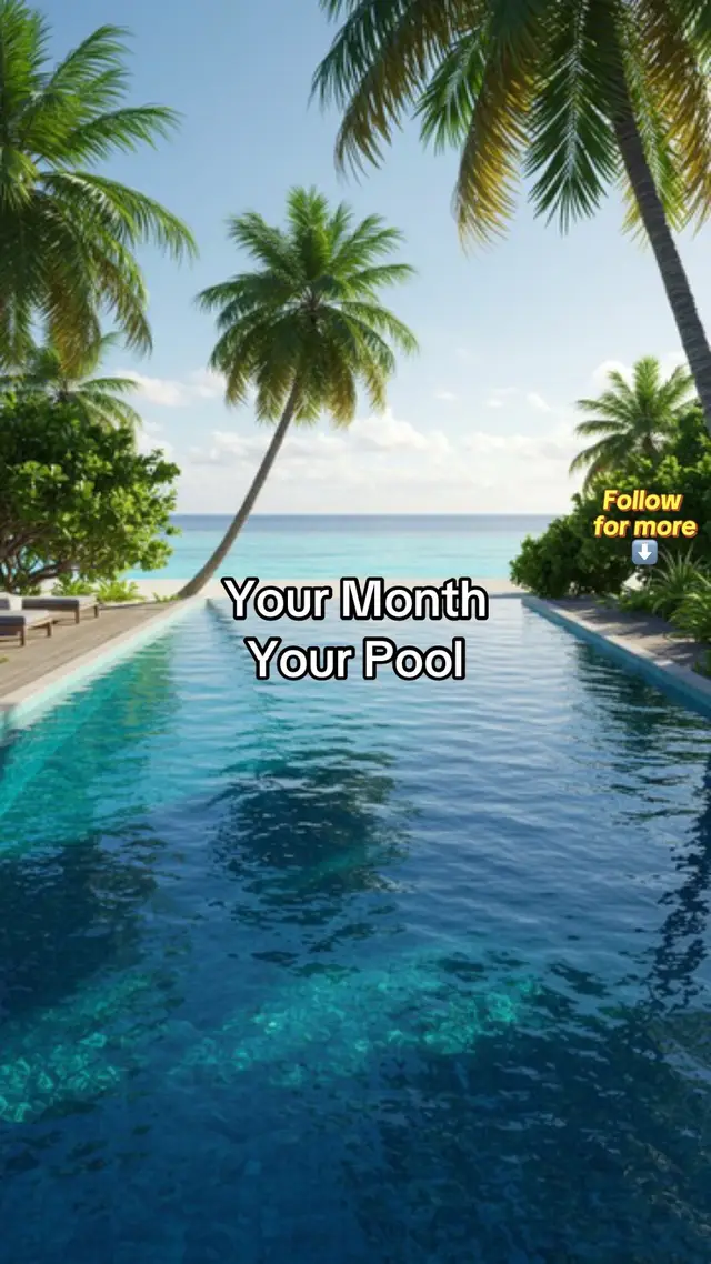 Tag who you would invite to a pool party? #yourmonthyourthing #yourmonthyour #askjarvis #fyp #yourmonthyourpool #swimmingpool 