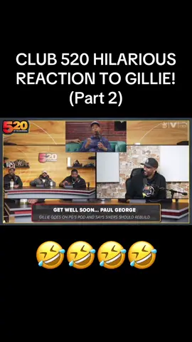 Jeff Teague Pod… Gillie Reaction … #club520podcast #club520 #viral #jeffteague #gilliedakid #fypシ #fyp #podcast #comedia 
