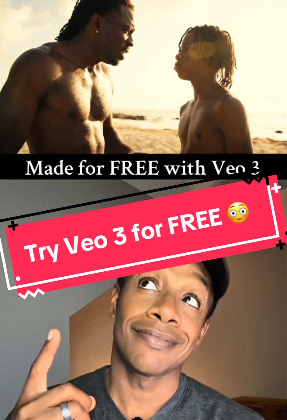 I just got access to Google’s new Veo 3 and yes, it’s as impressive as everyone’s saying. The craziest part? You can now try it for free if you know where to look. Veo 3 was originally only available on the Ultra tier, which costs $250 a month. But now Google has quietly released it on the Pro tier, which is only $20 a month and even better, it comes with a one-month free trial. That means you can get in, cancel right after, and still have a full month to explore and create without paying anything. That’s exactly what I did. In this video, I’m showing off a few short clips I made this morning using Veo 3’s new lip syncing and voice generation tools. One features a Caribbean character speaking to his son, and the realism is wild. The accents, the mouth movement, the audio sync — it all just works. It feels like the moment when AI image generation went from cool to jaw-dropping. And it’s generated sound effects are on point also.  Important tip: You’ll find Veo 3 inside Gemini, not Flow. It wasn’t showing up in the Flow interface for me, so if you want the sound and lip sync features, open Gemini and create from there. This tool has major potential for content creators, filmmakers, animators, and anyone experimenting with AI video. If you’ve been curious about how to make AI-generated talking characters, this is one of the easiest and most powerful ways to do it right now. I’m just getting started with it and can already see myself diving much deeper. I’ll be testing out cinematic shots, storytelling sequences, and seeing just how far Veo 3 can go in terms of creating professional-grade visuals straight from text prompts. If this is your first time hearing about the Google Veo 3 free trial trick, drop a quick “thanks” in the comments to let me know it helped. And if you want me to do a full walkthrough or tutorial on how to use Veo 3 inside Gemini, just say the word. Follow me for more real-world tests, breakdowns, and tutorials on the best AI tools out right now. #Veo3 #GoogleGemini #AIvideo #AIanimation #LipSyncAI #HowToUseVeo3 #Veo3FreeTrial #AIVideoCreation #AIContentCreation #AIforRealLife 