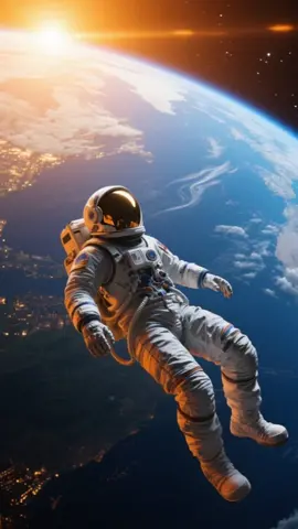 OMG! ASTRONAUTA en el ESPACIO🤯 #ia #futurismovisual #astronauta #espacio #nasa #efectoastronauta #ciencia
