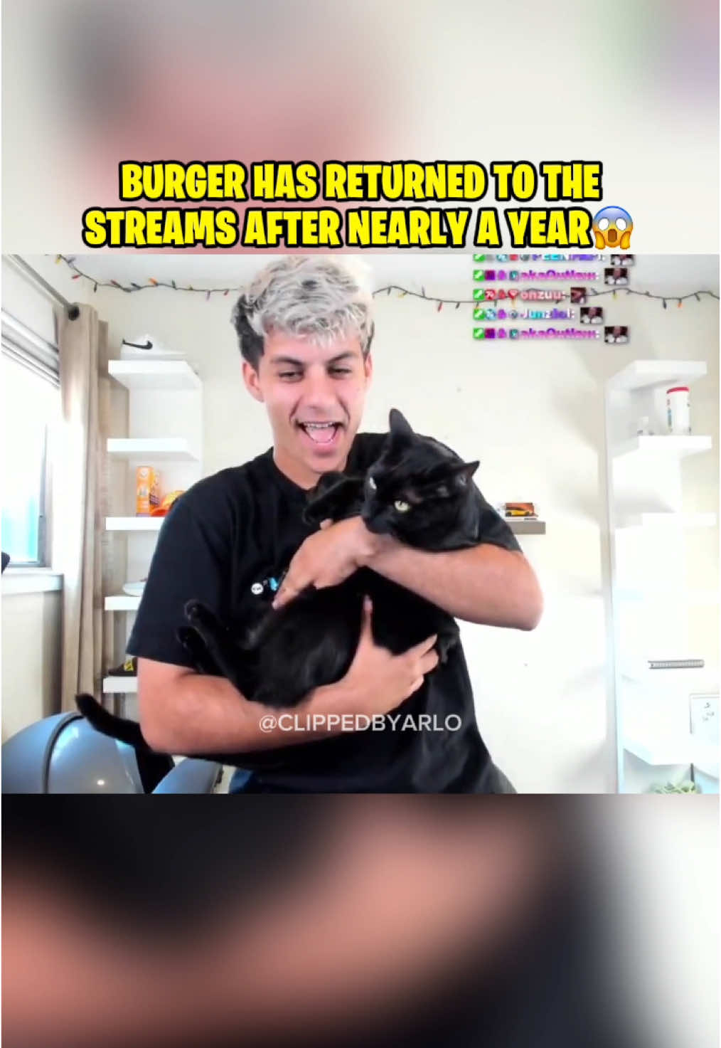 BURGER HAS RETURNED TO THE STREAMS AFTER NEARLY A YEAR😱 #fyp #faze #fazeclan #stableronaldo 