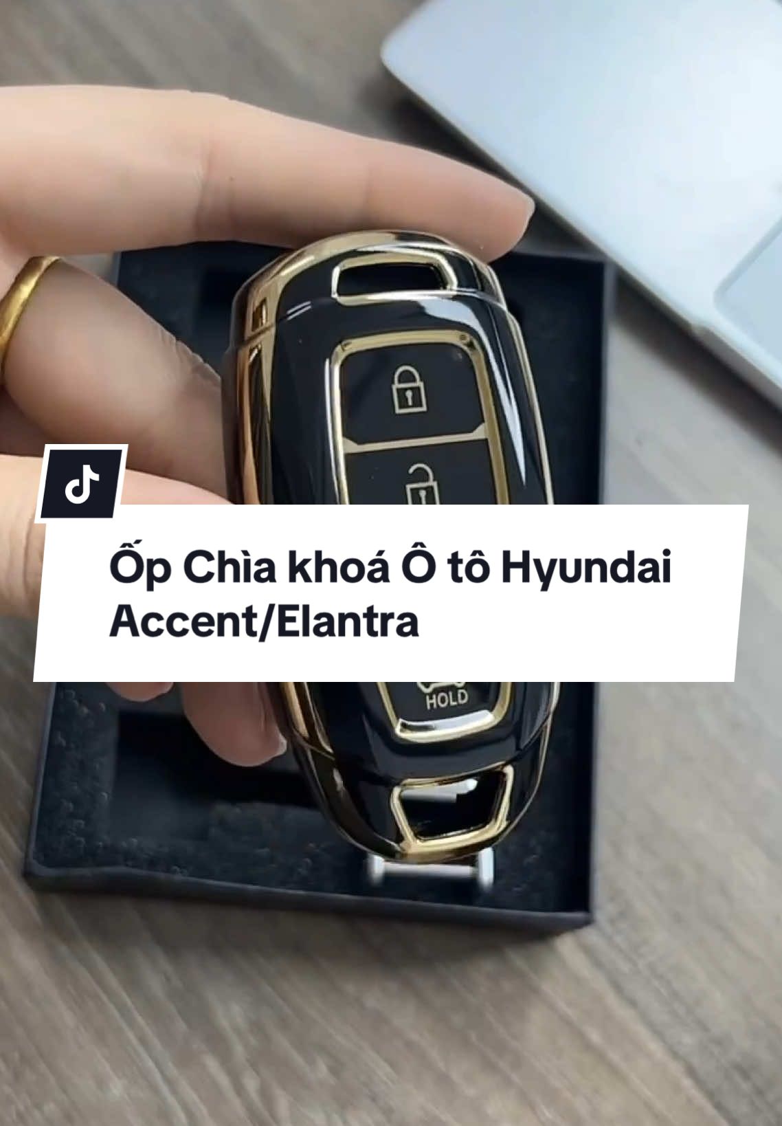 Ốp Chìa Khoá Ô tô Hyundai Accent/Elantra #phukienoto #dochoixehoi #opchiakhoaoto 