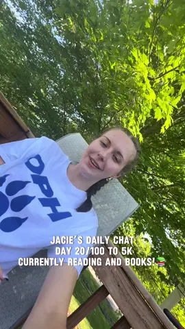 Jacie’s Daily Chat  Day 20/100 to 5K Currently Reading and Books! 📚 #chat #daily #BookTok #books #hannahgrace #icebreaker #currentlyreading 