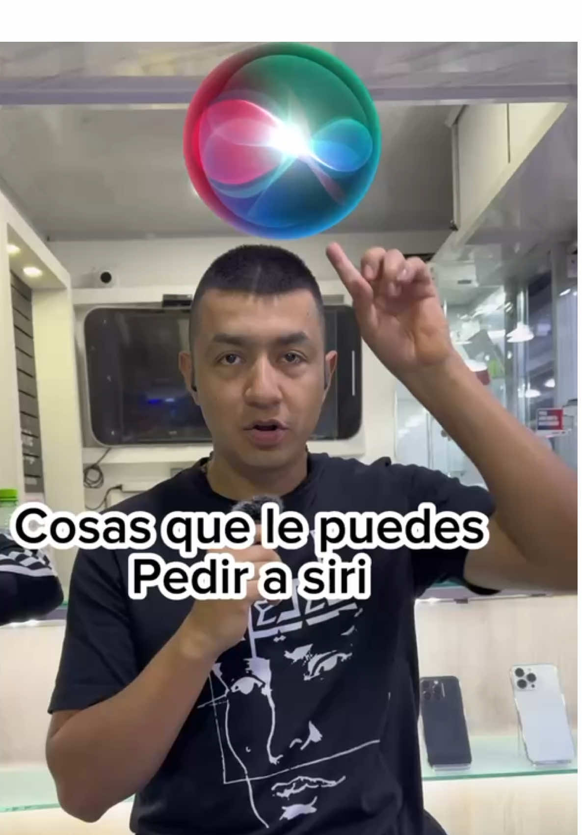 Cosas que le puedes pedir a Siri 🤖📲 🗣️ Desde recordatorios hasta abrir apps 💡¡Explora su potencial ahora! ▶️ Guarda este tip y síguenos para más secretos de iPhone