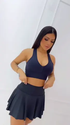 Short Saia Feminino Tapa Bumbum Fitness/Academia suplex em poliester