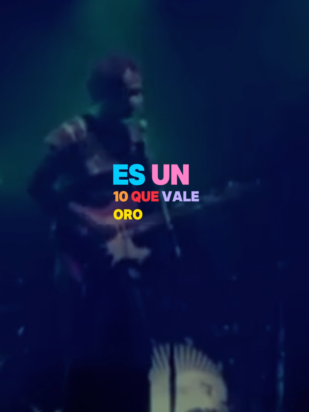 Eres un 10 que vale oro #RockEnEspañol #RockLatino #Cerati #Sodastereo #Gustavocerati #RockPeruano #MusicaRock #Latinoamerica #Fyp #ForYou #VidaReal