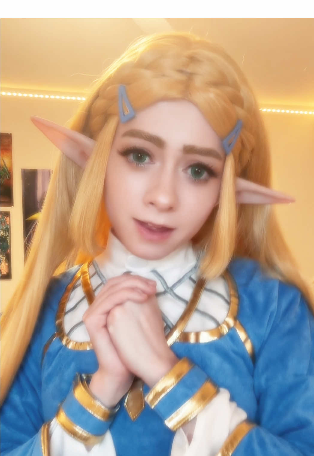 I need to finish her princess Zonai outfit 🥀 #legendofzelda #zelda #zeldacosplay #breathofthewild #thelegendofzelda #tloz #loz #botw #link 