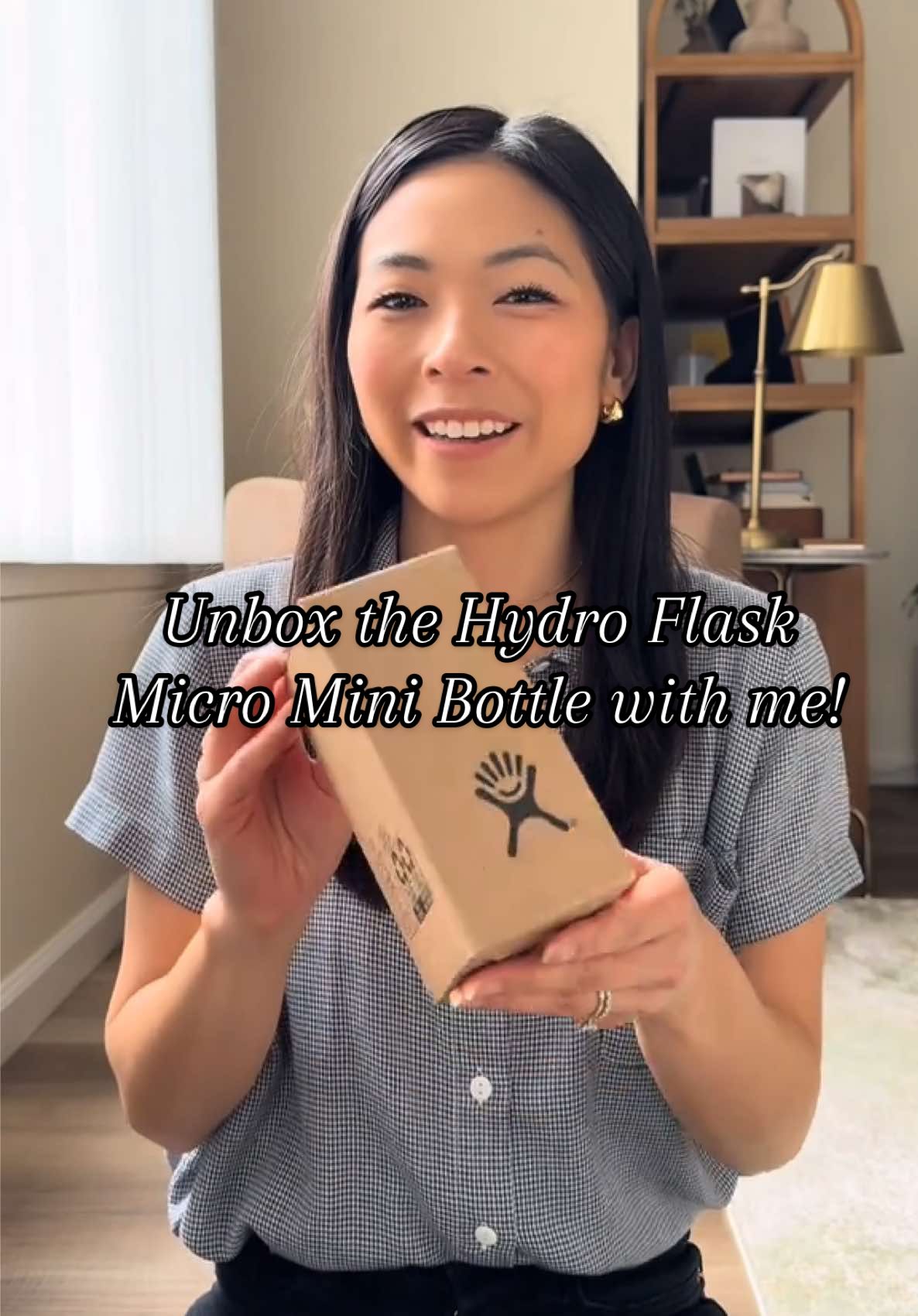 Unbox the tiniest water bottle with me!  Does the Hydro Flask micro mini bottle fit in small bags? Watch to find out! @hydroflask   I’m obsessed with how cute it is 😍 #hydroflask #hydroflaskmicro #waterbottle #miniwaterbottle #stayhydrated #onthego #minibottle #tinycutethings #tinythings #cutethings #obsessed #creatorsearchinsights 