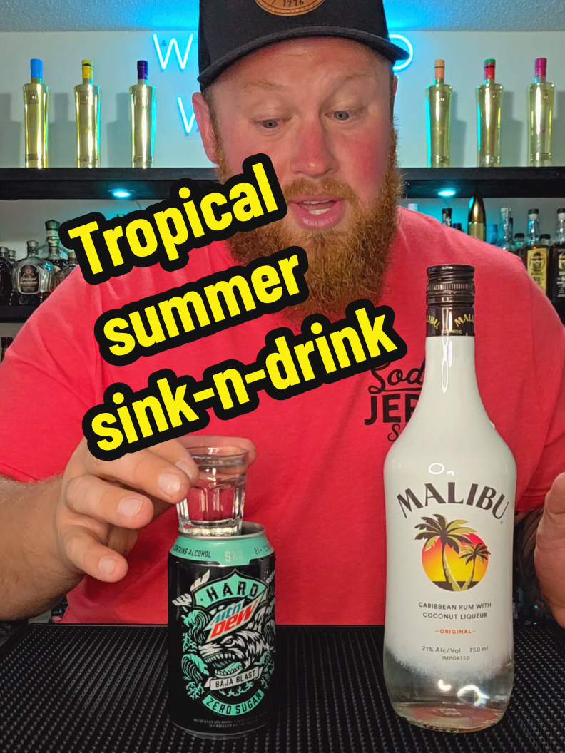 Replying to @puddlebrain0 Hard Mtn. Dew Baja blast and malibu! #hardmtndew #bajablast #malibu #summerdrinks #summerdrink #tropicaldrinks #dropshot #drinkstotry #beverages #fyp #fypage 