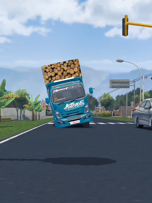 truk muatan kayu oleng #truk_oleng #pyfツviral_❤ #kontenbusidtiktok #kontenbusidsimulatorindonesia 