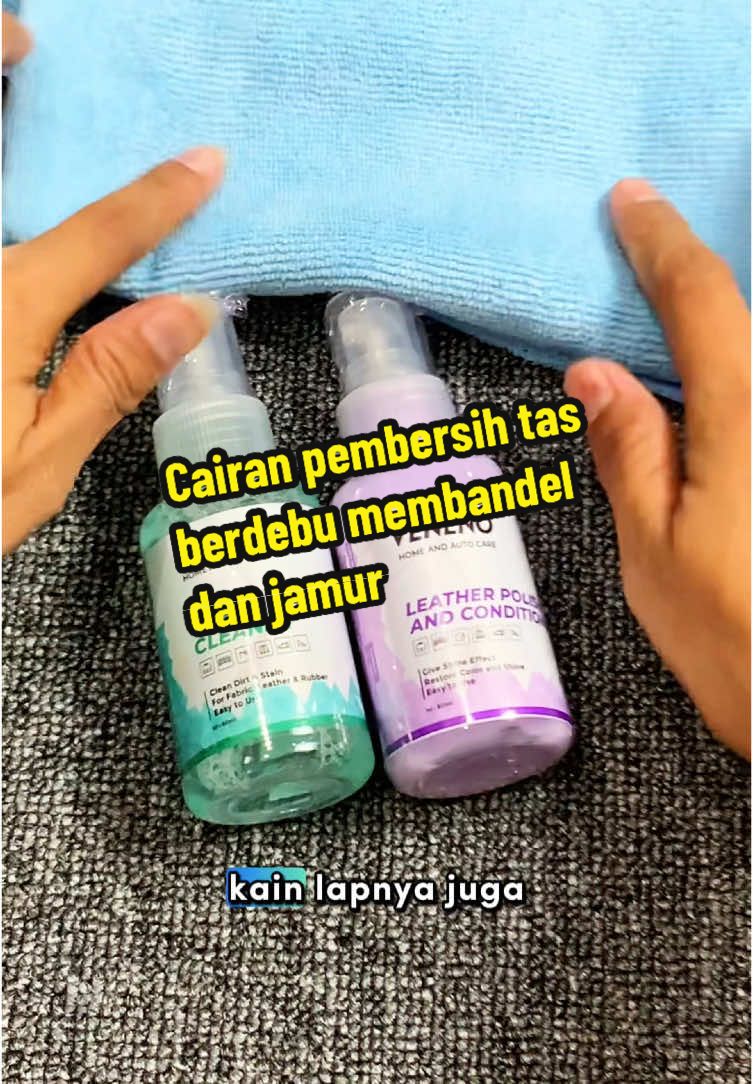 Tas bisa balik kinclong dalam waktu 1 menit 😳😱 , fix suka bgt sama produk dari @VENENO IND STORE , wajib punyaaa 🫵 #venenoindonesia #veneno #pembersihtas #pengkilaptas #easycleanerveneno #CerealCerdik 