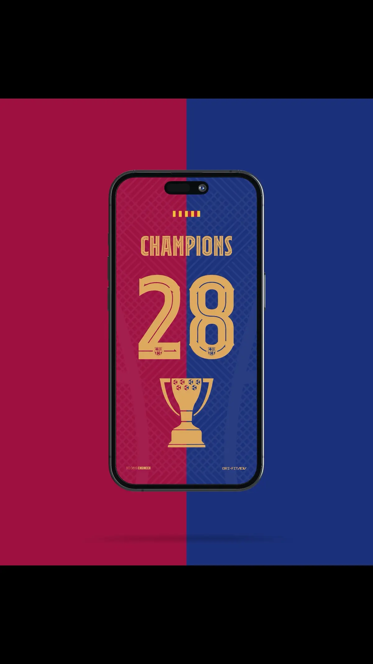 @fcbarcelona  Celebrate the LaLiga Title with the Champions Wallpaper! Download Now in 4K Resolution Link in Bio #fcb #laliga #fcbarcelona 