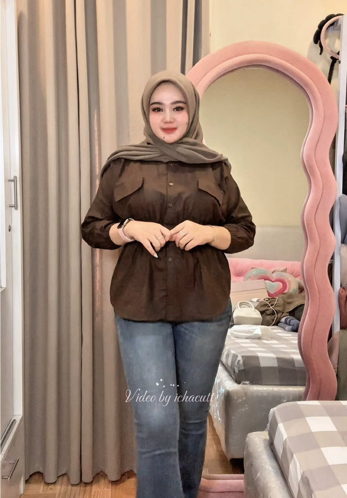 Atasan di bwh 100k🫶🏻🤎bb aku 75kg pake size xl✨ #atasan #atasanwanita #masyaallahtabarakkallah #fypシ゚ #outfitinspo #outfitideas 