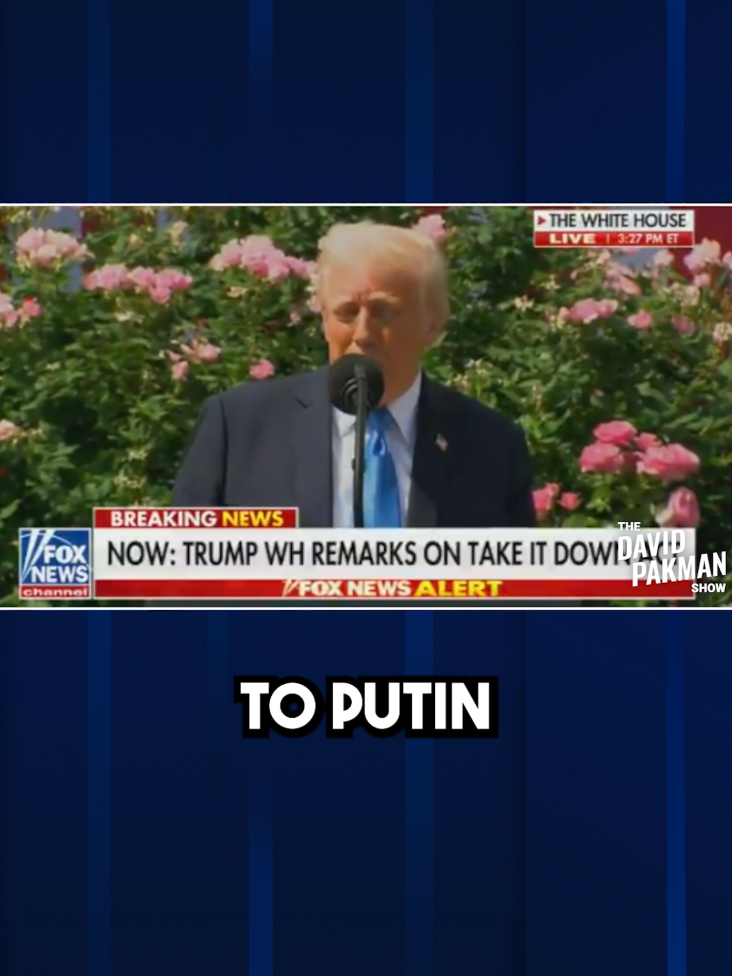 Can't keep Papa Putin waiting...
