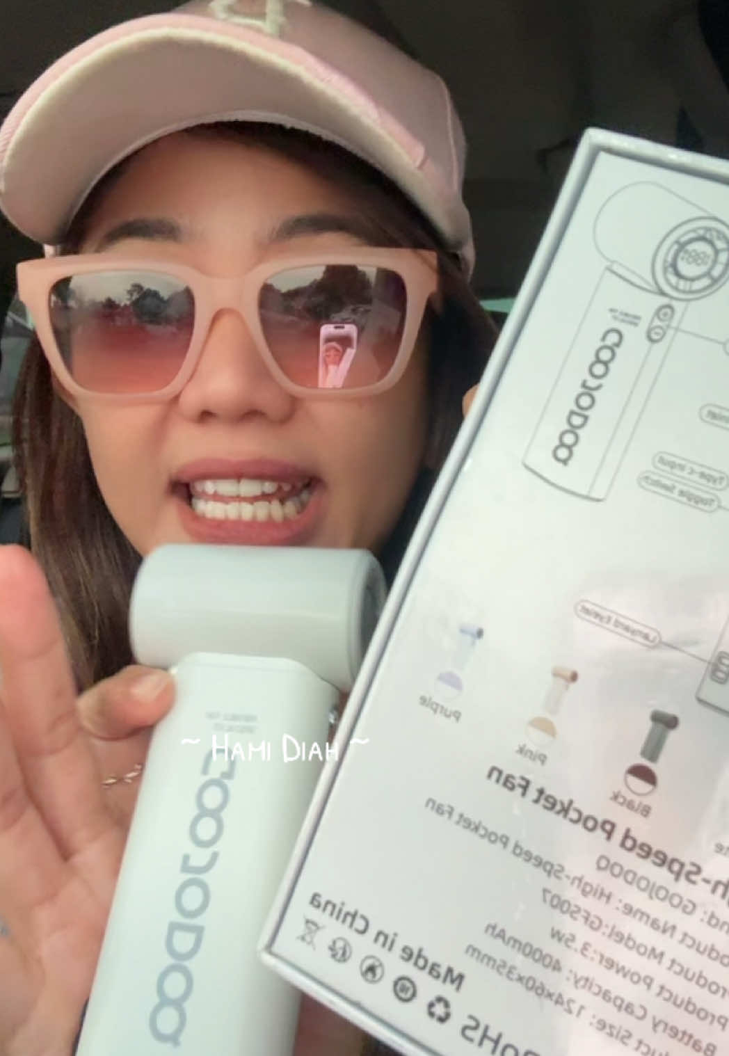Kipas tangan yg udah dipake berbagai kalangan mukai artis, selegram, KOL dsb #kipasportable #kipasgoojodoq #goojodoq #kipastangan #kipasanginportable 