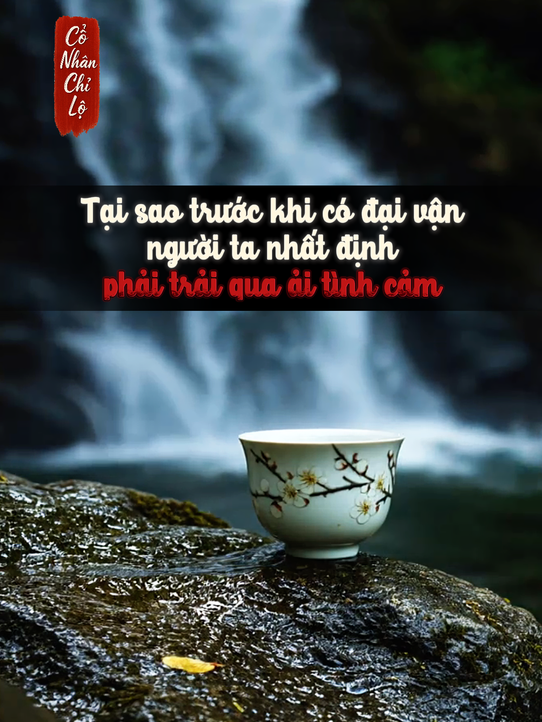 Tại sao trước khi có đại vận, người ta nhất định phải trải qua ải tình cảm? #conhanchilo #giacngo #TrietLySong #trietlycuocsong #baihoccuocsong