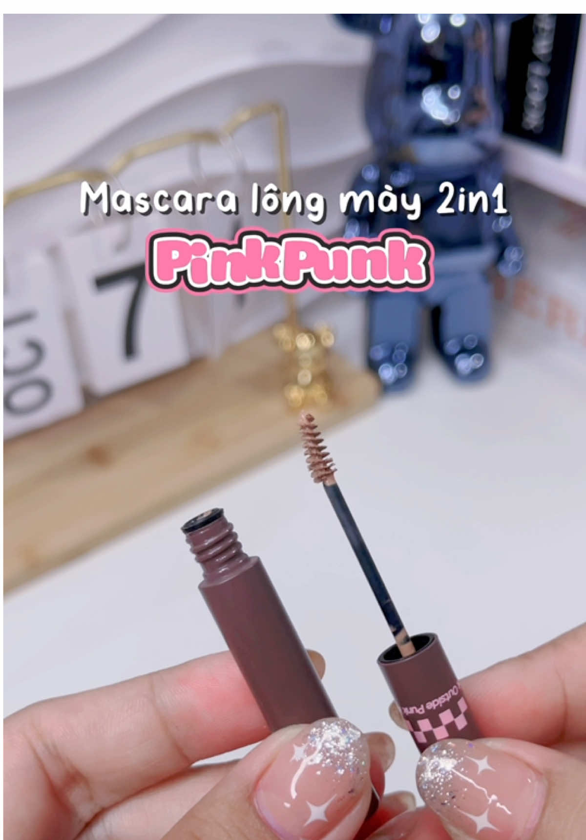 Mềm mịn, dễ kẻ, bám lâu – chân mày đỉnh không cần chỉnh#pinkpunk #chikemay #mascaralongmay #makeup #trangdiem #foryou #xuhuong #trending #unboxing #unbox 