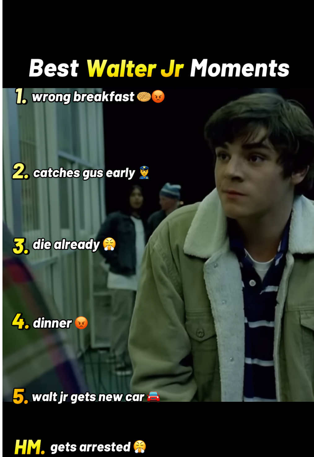 Best Walter Jr Moments Breaking Bad #breakingbad #fyp #walterwhite #viral #foryourpage 