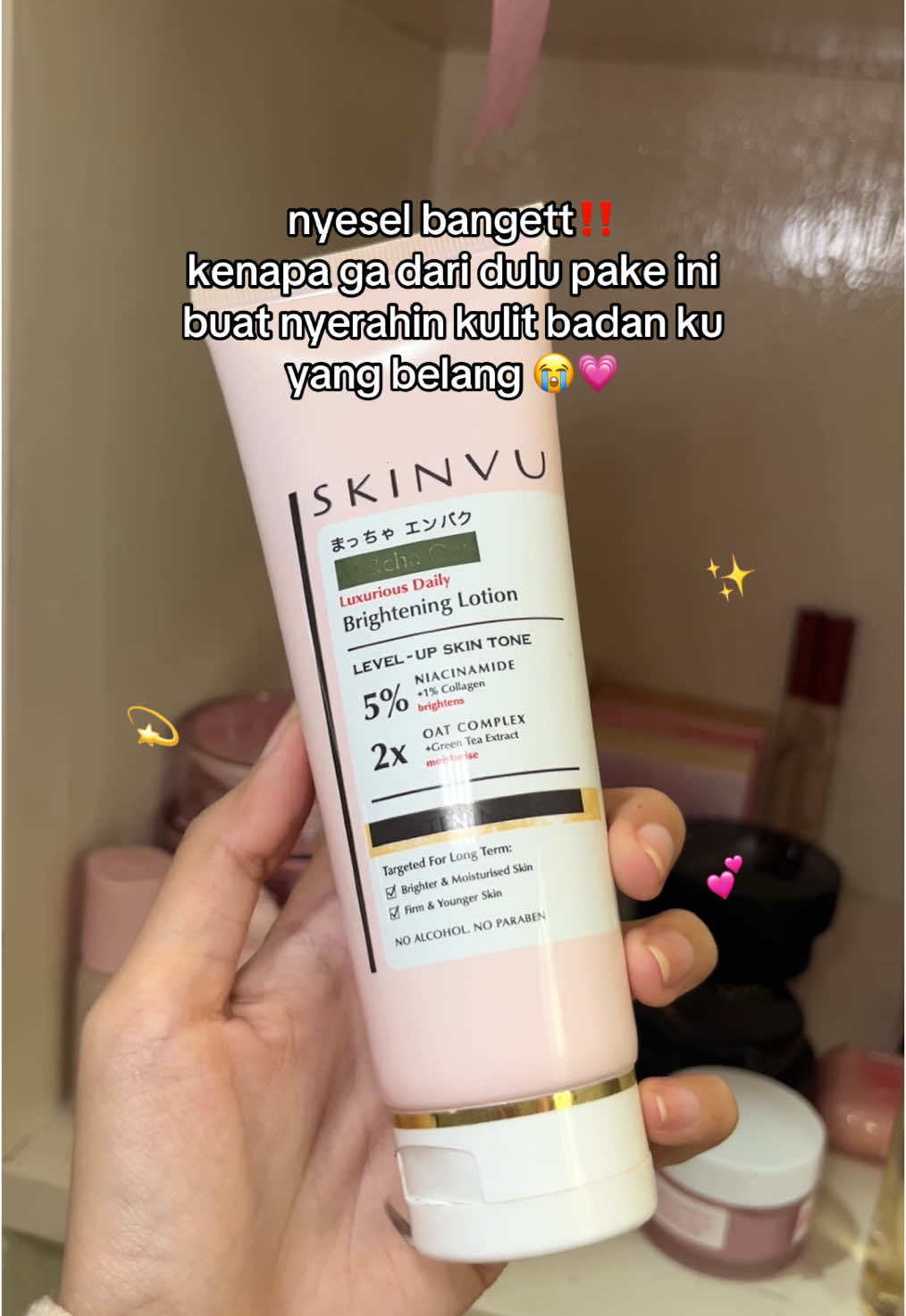 wajib cobain sih biar ga nyesel jugaa🫵🏻 #skinvu #bodylotion 