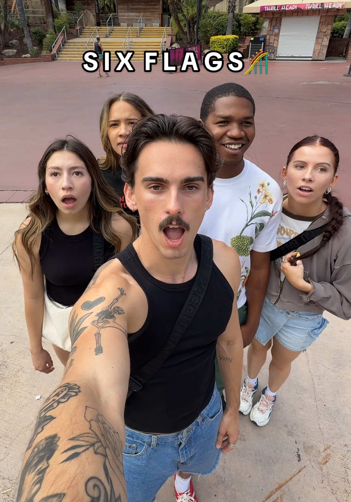 @Six Flags making me feel so nostalgic today 🥹 #sixflags #sixflagsmagicmountain #amusmentpark #california #jimmyguash @Janessa 🌿 @meganneese @Rayy @cortnee_porras 