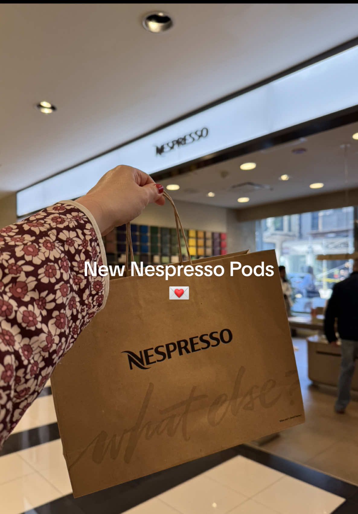 I love that they let you try the coffee!! There are so many flavors it’s hard to choose but I’m determined to try all of them lol @Nespresso @Nespresso USA  #nespresso #nespressovertuo #nespressorecipes #nespressopods #nespressocoffee #nespressohacks #nespressomachine #nespressovertuoplus #coffeetiktok #coffeemachine #coffeerecipe 