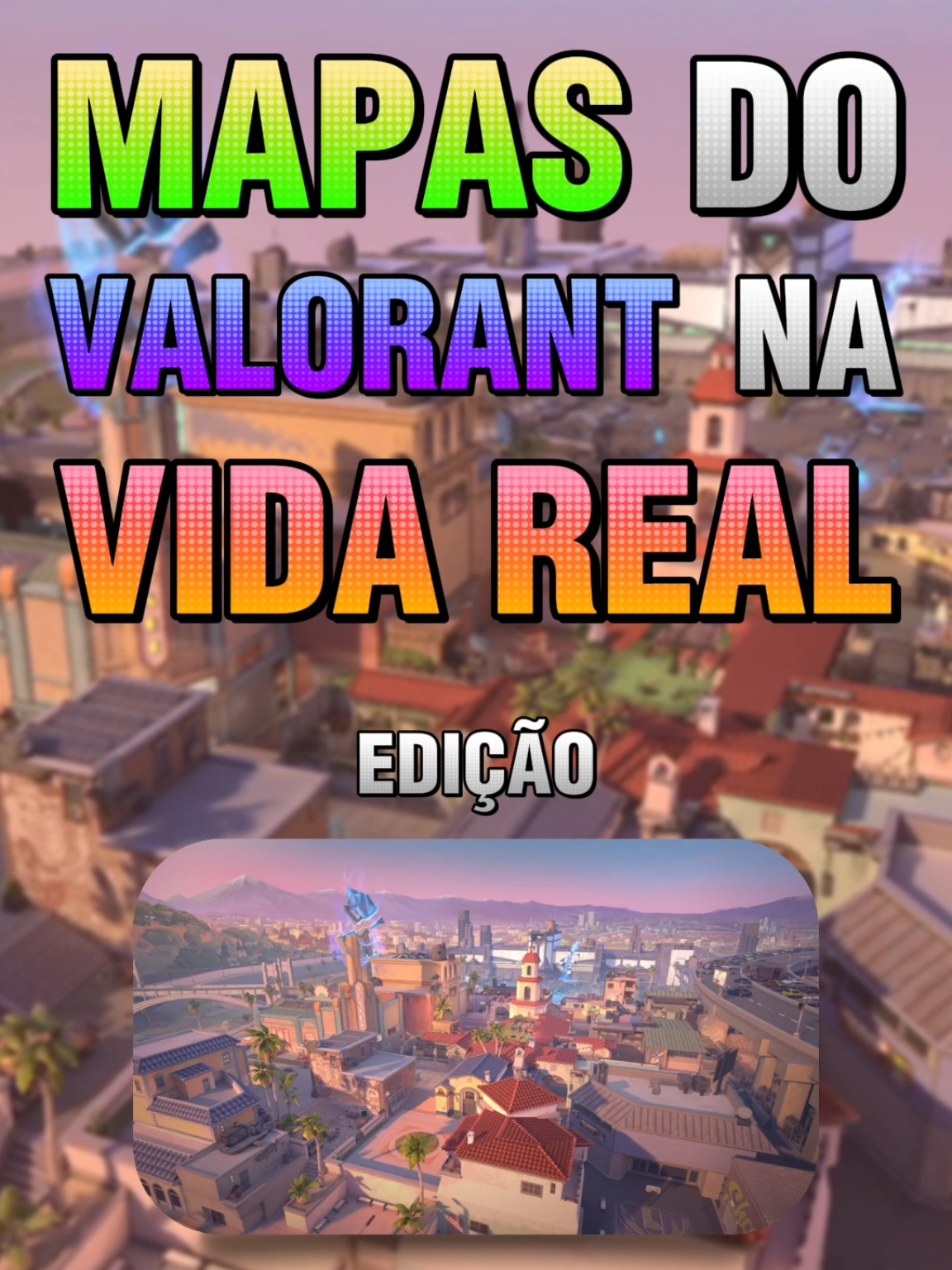 📍 Chegou a hora de explorar o mapa mais californiano do Valorant: Sunset! 🌇🌴 Inspirado no coração de Los Angeles, o mapa mistura cultura urbana, arte de rua e aquela vibe clássica da Golden Hour. 🏛️ Cada detalhe tem uma origem no mundo real e essa saga revela tudo! O próximo mapa será insano🎯 @VALORANT Brasil  #fyp #valorantbrasil #curiosidadesvalorant #Valorant #sunset #valorantclips #mapasnavidareal 