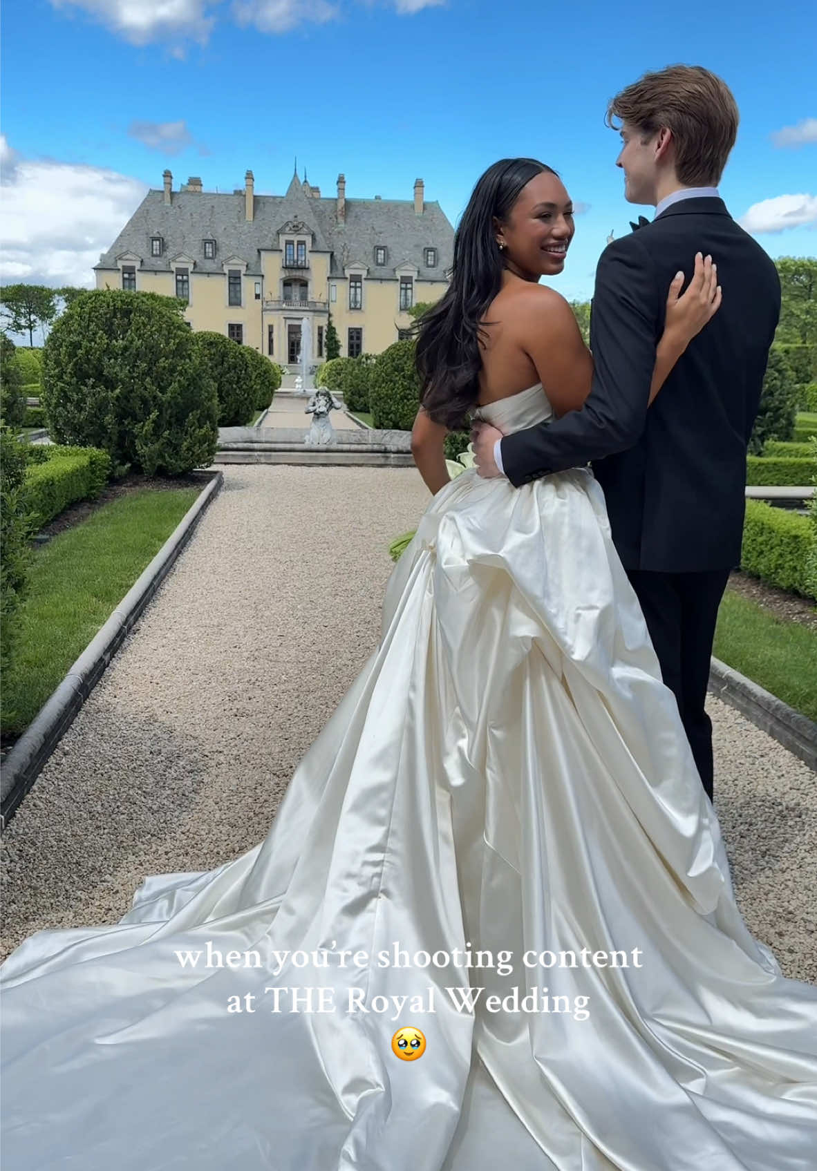 @jaz is a real life Angel & today has been a real life fairytale  @IDA ROSE EVENTS @hanagonzalezphoto  #weddingdress #weddingday #2025bride #royalweddingvibes #ohekacastle #weddingcontentcreator 