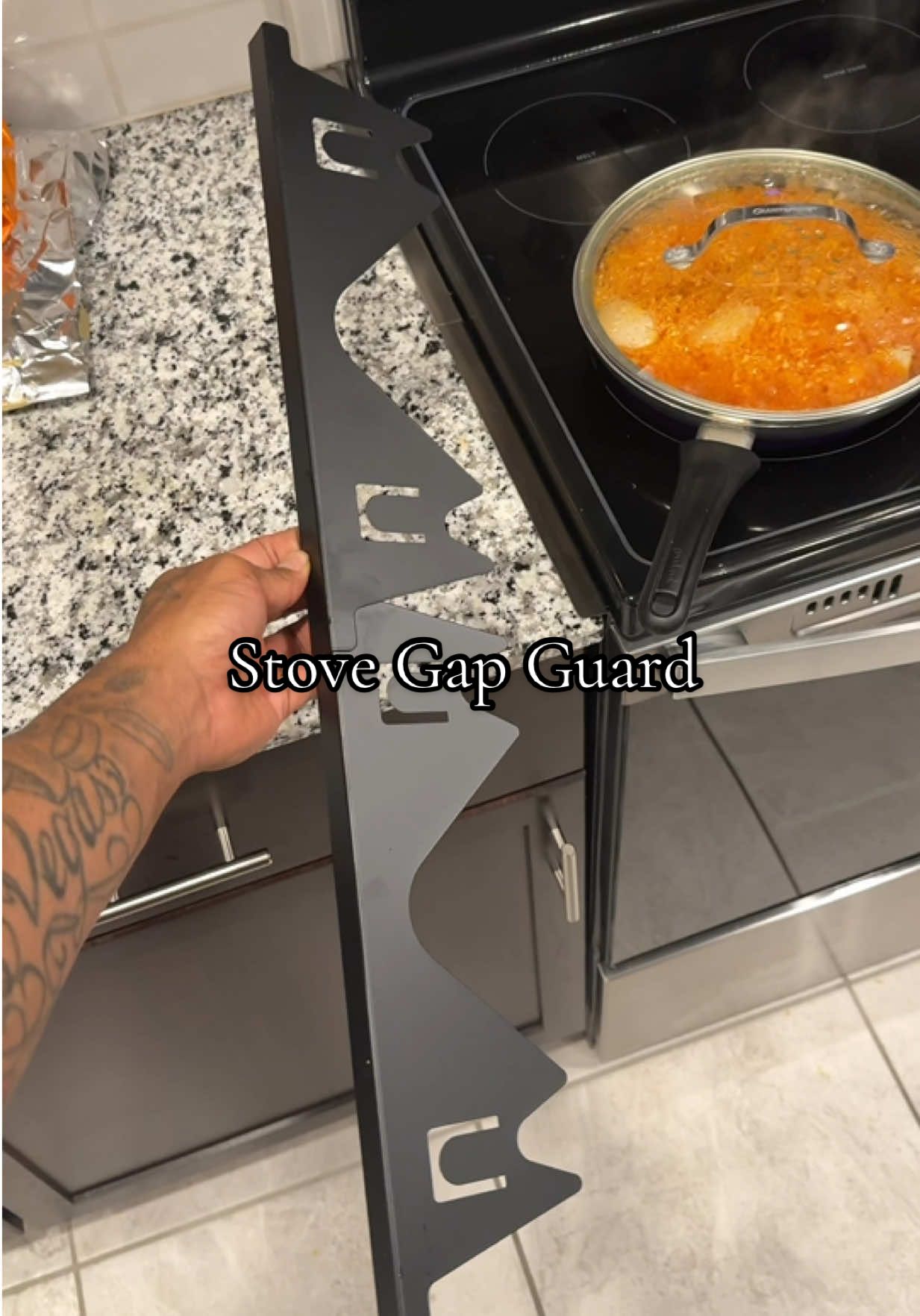 If you’re always in the kitchen then you need this. #tiktokshopmemorialday #dealsforyoudays #dadgifts #homeimprovement #stove #kitchen 