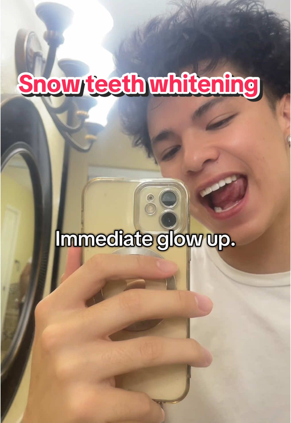 This right here honestly has me shocked 😮‍💨 #snowteethwhitening #teethstrips #teethstick #fyp