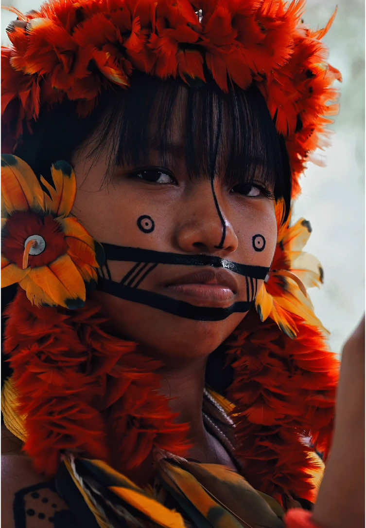 Povo Tapirapé 💻✨ #indigena #viral #camera #matogrosso #brasil #culutra #direitoindigena #brasiléterraindígena #originarios #resistencia 