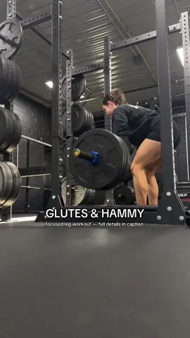 Disclaimer: I am training for strength so your reps/sets might vary from mine! I keep adding ~20lbs each set and I do like to take my main lifts to failure or close to failure. RDL: 10, 8, 6, 4, 4, 2, 2, 1  Deadlift: 10, 6, 4, 12 (honestly just wasn’t feeling like doing these so no failure) GDR: 3x20 (10 weighted, 10 BW) Kickbacks: 3x15-20 per leg KB swings: 3x30 just for funsies @Be Amazing DC SHANAE @Paragon Fitwear DC SHANAE