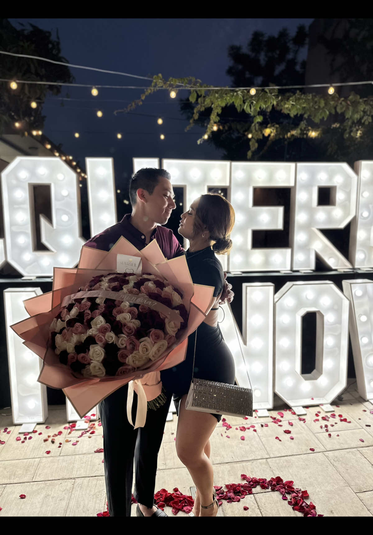 Enamorados del resultado❤️🥰  #fyp #parati #pedidasdenoviazgo #propuestas #amor #amor❤️ 