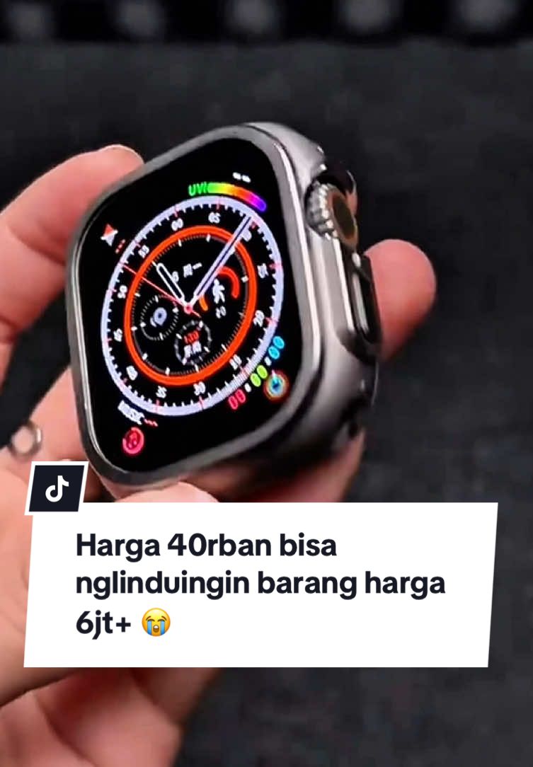 Harga 40rban bisa nglinduingin barang harga 6jt+ 😭 #iwatch #applewatch #hardcase #caseapplewatch 