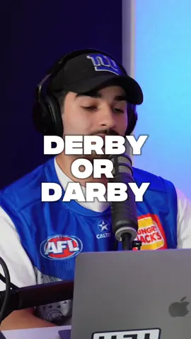 Derby or Darby? #podcast #afl #funny #viral #fyp #australia #footy #debate 