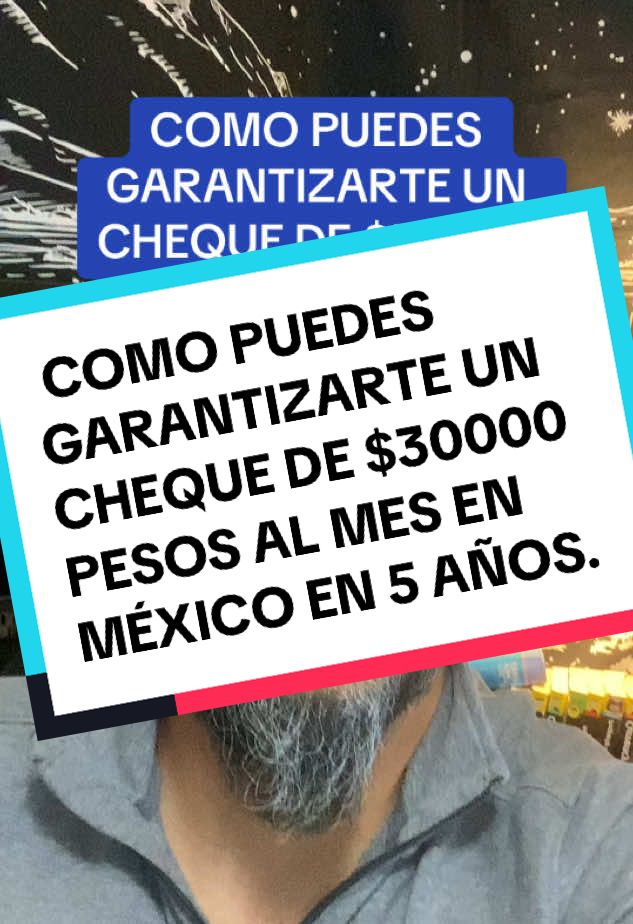 #greenscreen COMO PUEDES GARANTIZARTE UN CHEQUE DE $30000 PESOS AL MES EN MÉXICO EN 5 AÑOS. #EdelChavez #mexicanosenusa #mexicanos #cuentadebancoenmexico #cetes #inviertenemexico 