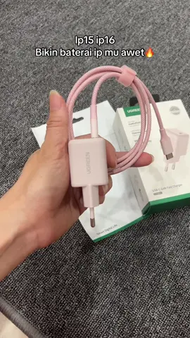 #ugreen #iphone15 #iphone16 #kepalacharger #rekomendasicharger #chargeriphone #fastcharging 