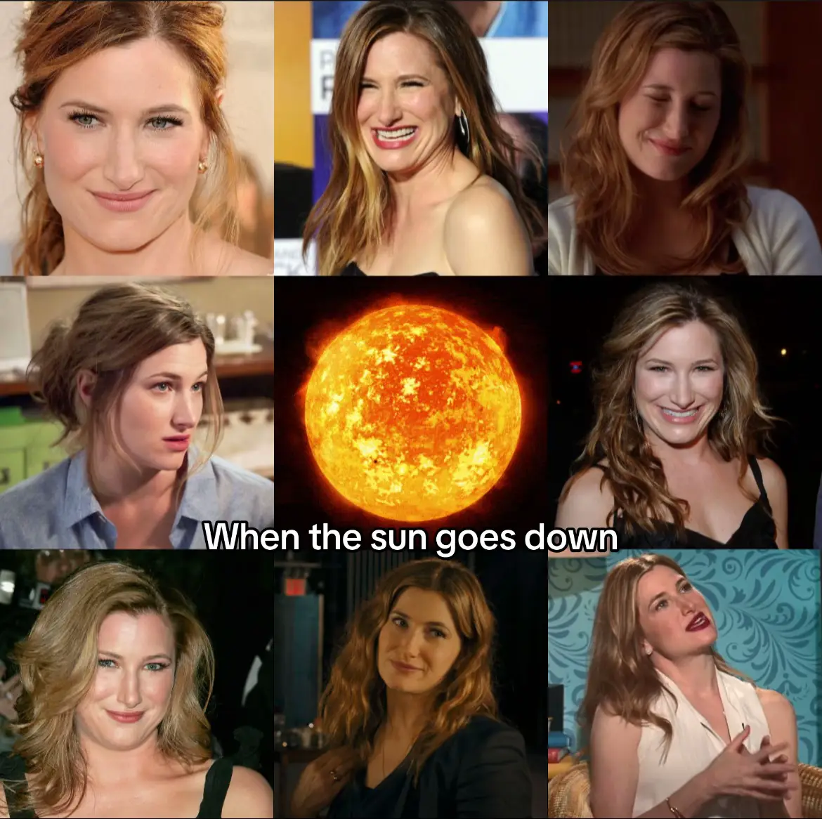 I can’t choose one #kathrynhahn #blonde #dark #whenthesungoesdown 