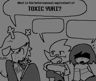 Toxic Yuri + Hetero = #undertale #kris #comic#comicdub #comic #voiceactor #voiceacting #impressions #fyp #meme #Noelle #berdlydeltarune