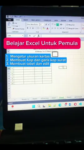 belajar excel pemula #fyp 