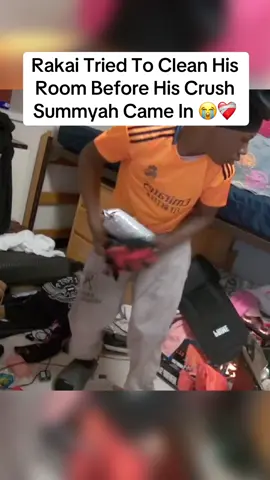 Rakai Tried To Clean His Room Before His Crush Summyah Came In #2xrakai #summyah #trending #streameruniversity 