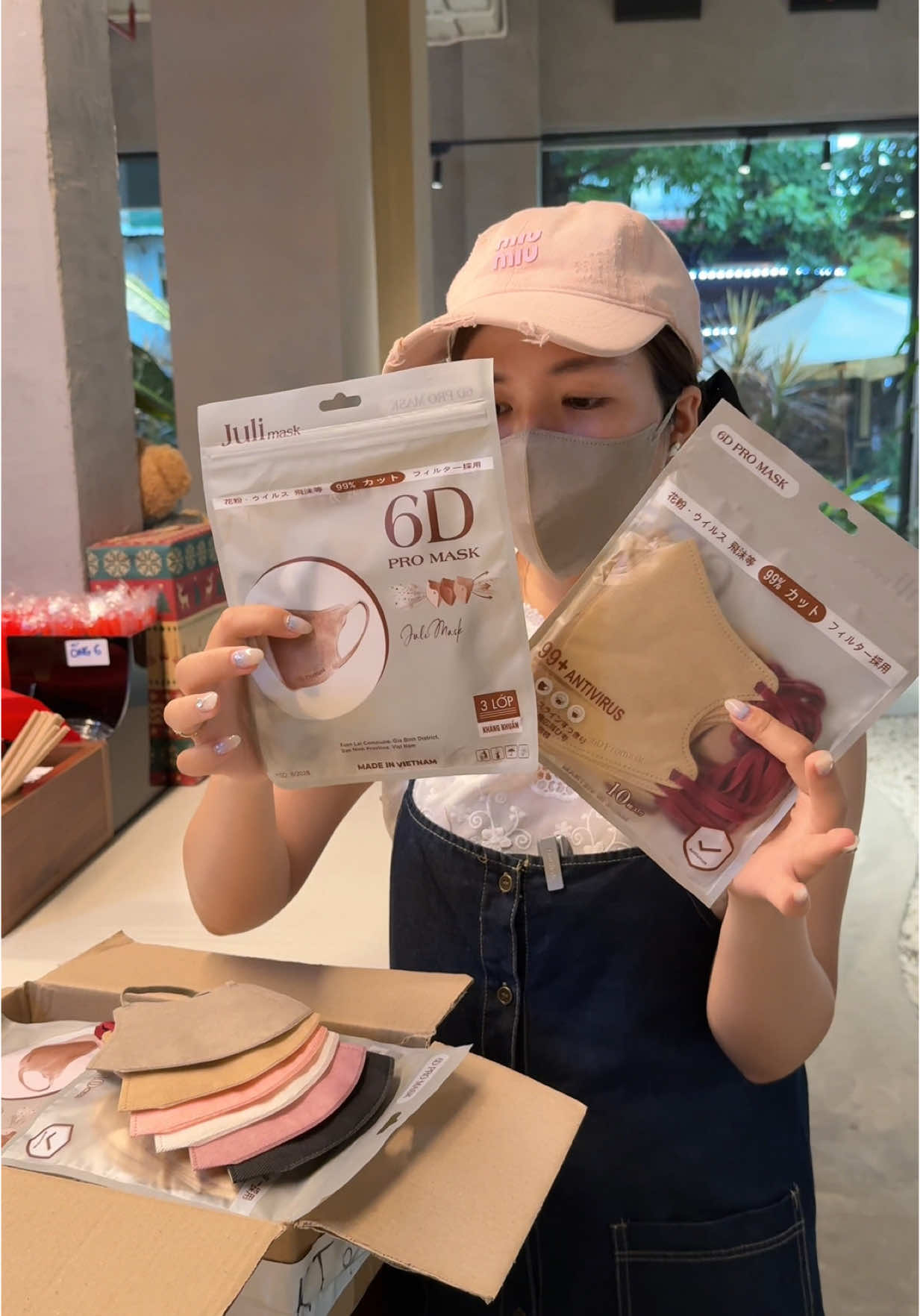 Giá khẩu trang tăng rồi đó mấy bà mua lẹ nha #khautrang #khautrang6D 