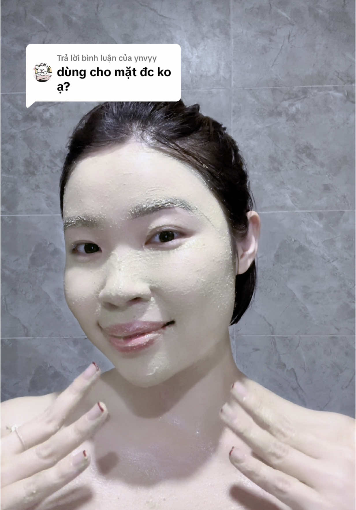 Trả lời @ynvyy Ủ mình dùng được nhưng trong TH da mình khoẻ, không có Mụn và đang không Treatment ạ @Tiệm Bột Organic #botnhanang #bottamthaoduoc #bottamtrang #ubot #bodycare #tips #duongtrangbody #trangdabody #nhanang #botutrangthiennhien #theheballab 