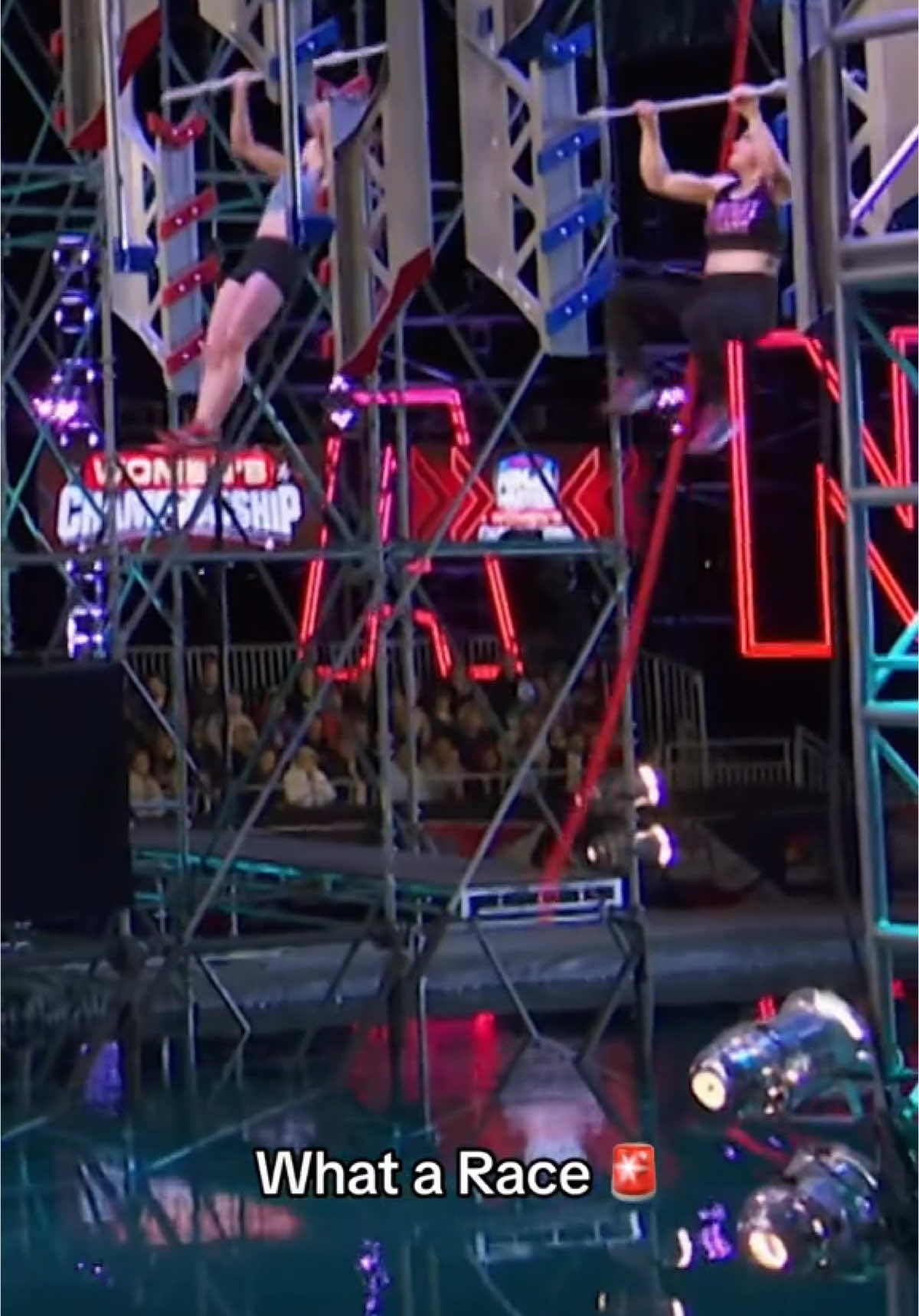 THE GIRLIES ARE RACING 🏁 #AmericanNinjaWarrior #ninjawarrior #ANW #race 