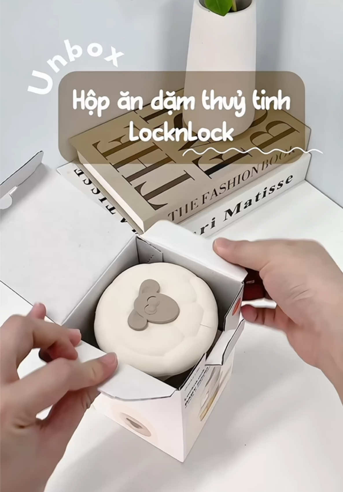 Hộp thuỷ tinh cho bé ăn dặm LocknLock #mebimsua #mevabe #andam 