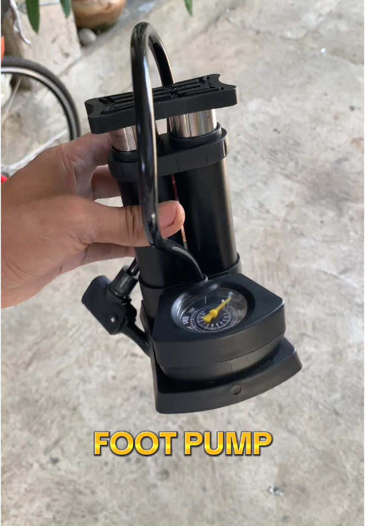 FOOT PUMP NA DURABLE NA AT PANGMATAGALAN! #bikepump #motorcyclepump #carpump #airpump #footpump #airpumpwithoutelectric 