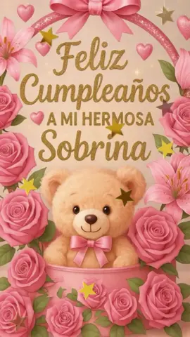 Feliz cumple Sobrina #celebracion #felizcumple #creadorestrella #HBD 